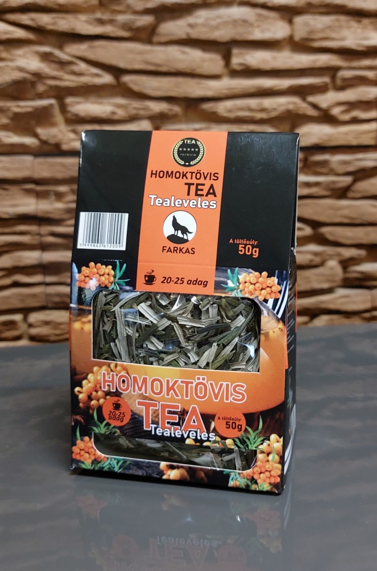 Homoktövis tealevél/ 50g